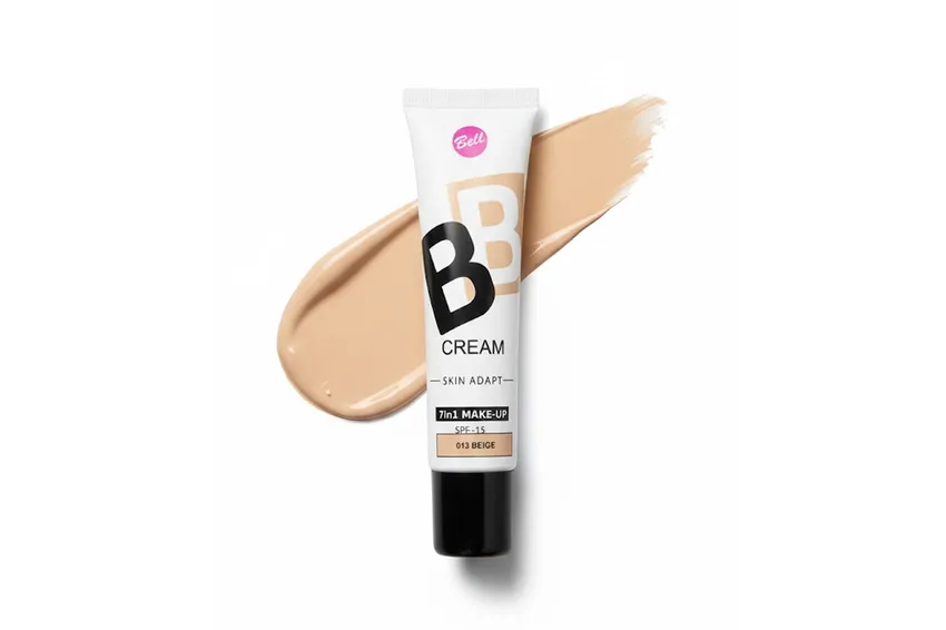 كريم BB كريم بيل Bell بي بي سكن أداپت 7×1 مع مكياج وحماية SPF 15 – درجة 013 بيج