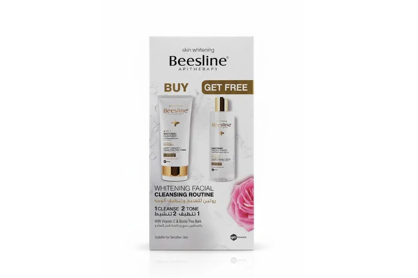 مجموعة منتجات روتين بيزلين Beesline لتفتيح الوجه – مجموعة إشراقة مثالية