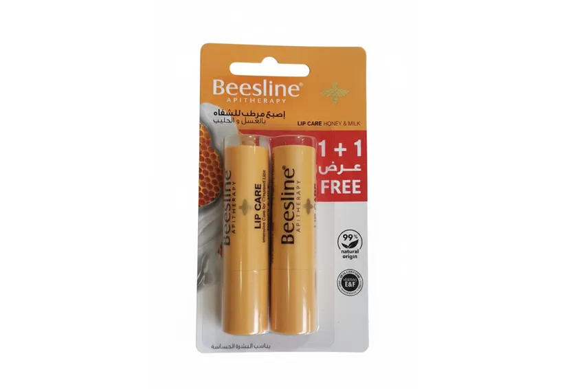 مرطب شفاه بيزلين Beesline – بلسم الشفاه بالعسل والحليب ( +1)