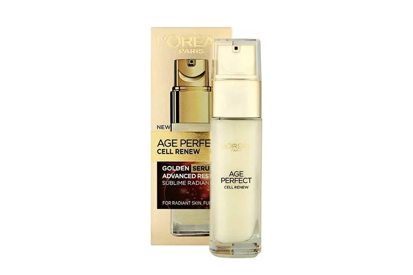 لوريال باريس L'Oréal Paris – امنحي بشرتك إشراقة لا مثيل لها مع L’Oréal Age Perfect Cell Renewal Golden Serum 30 مل