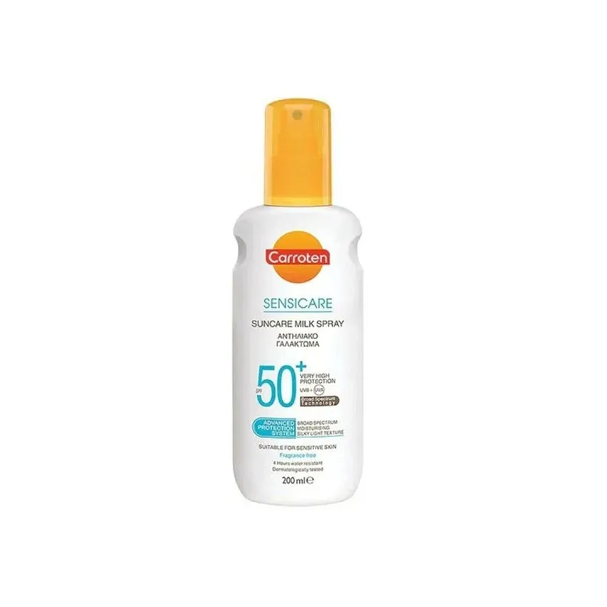 كاروترن Carroten – كاروتين سينسي كير بخاخ حليب واقي من الشمس SPF50+ – 200 مل