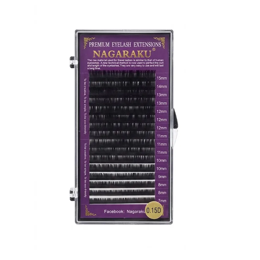 رموش تجميلية ناغاراكو NAGARAKU – رموش ناجاراكو بريميوم الاحترافية – أطوال متنوعة