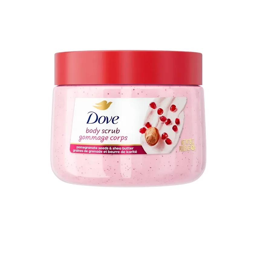 مقشر جسم دوف Dove ببذور الرمان وزبدة الشيا 425 غرام