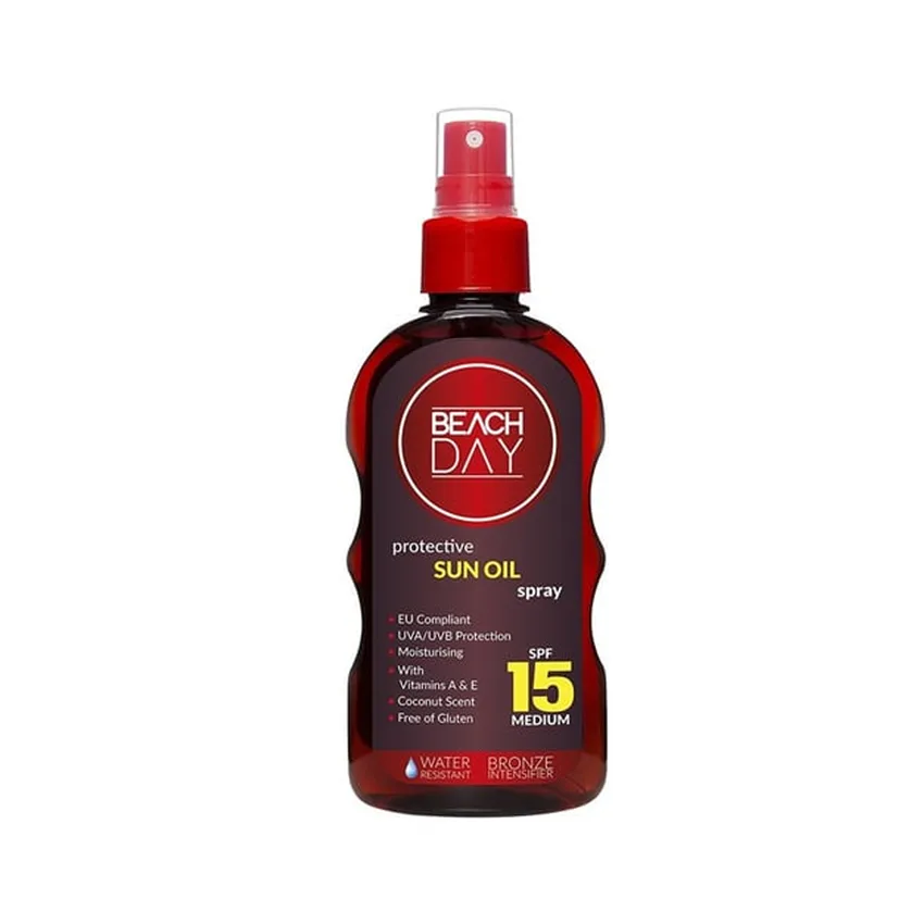 زيت بيتش داي Beach Day واقي شمس SPF 15 – 150 مل
