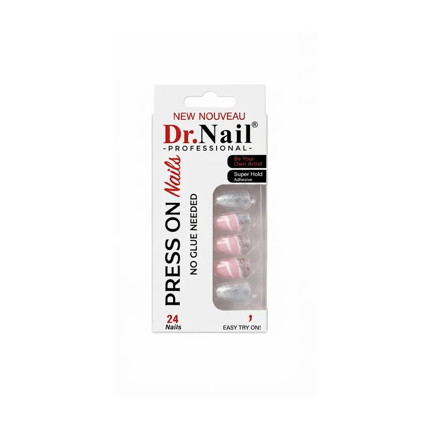 أظافر دكتور نيل Dr. Nail فاشن جل كولور 24 قطعة KS255