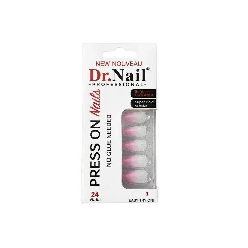 أظافر دكتور نيل Dr. Nail فاشن جل كولور 24 قطعة KS003