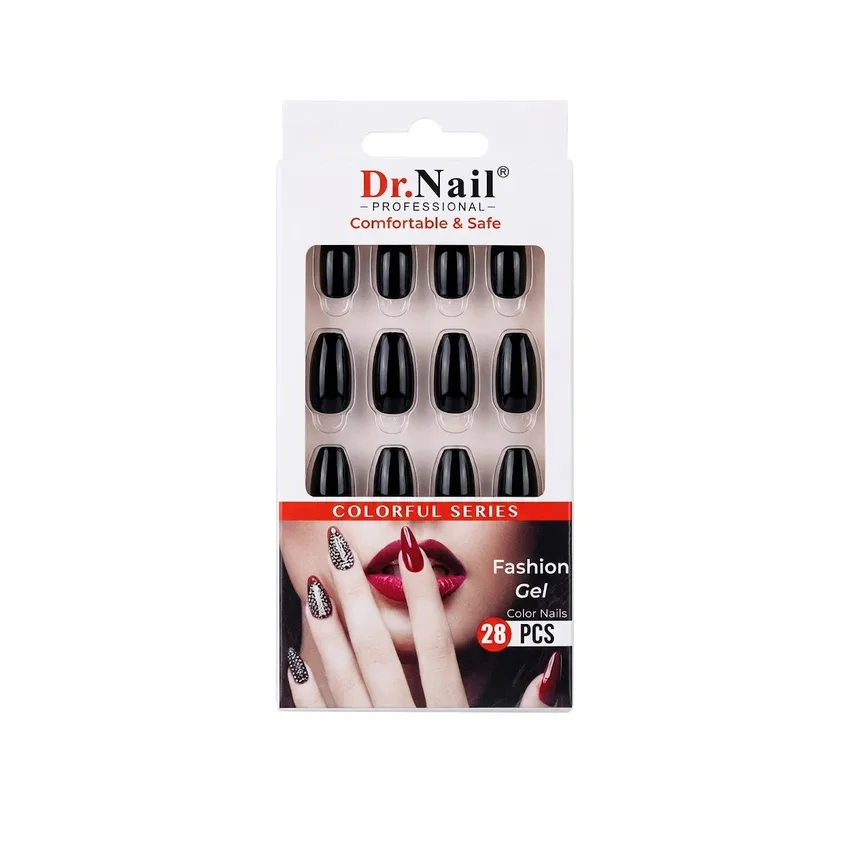 أظافر دكتور نيل Dr. Nail فاشن جل كولور 24 قطعة YS046