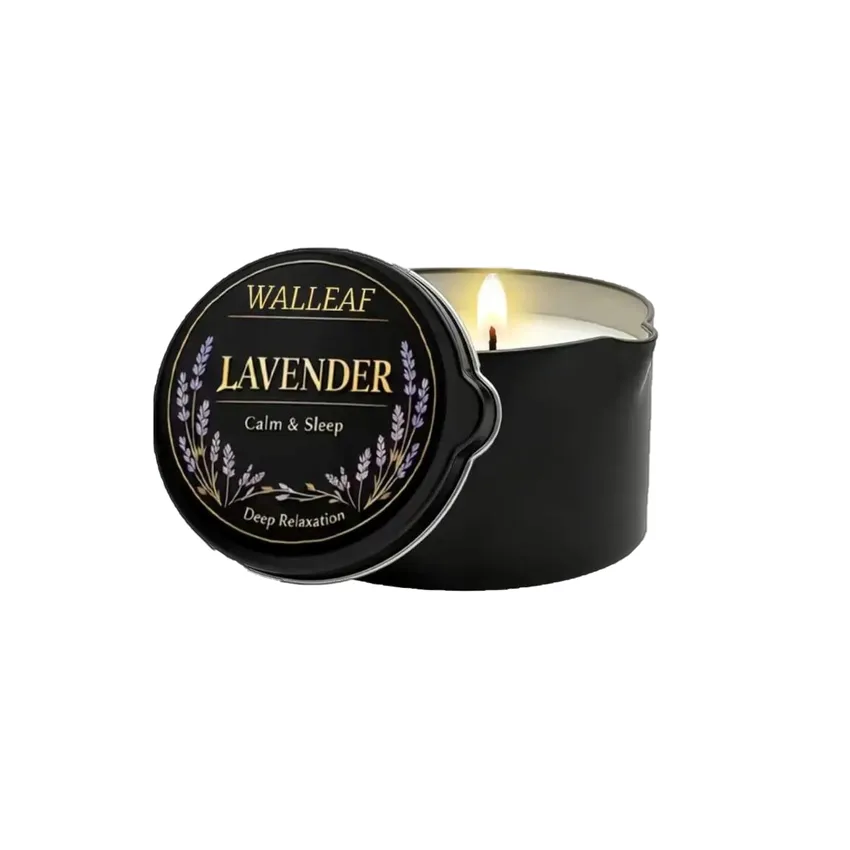 شمعة عطرية وليف Walleaf لافندر للاسترخاء