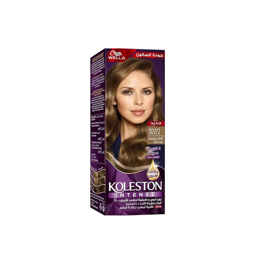 صبغة ويلا كوليستون إنتنس Wella Koleston أشقر متوسط 307-2