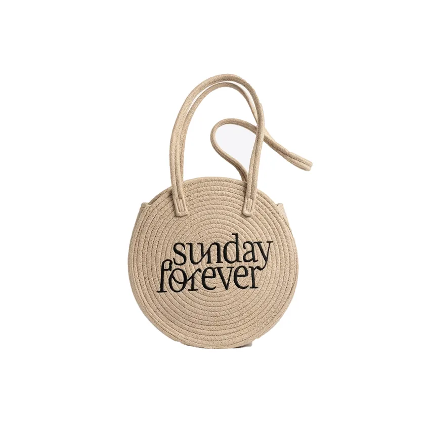 حقيبة صنداي فوريفر Sunday Forever قماش بحبل ملفوف