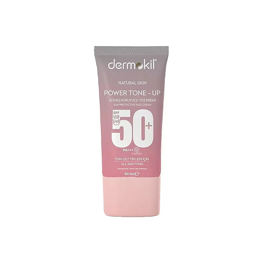 كريم الحماية من الشمس ديرموكيل Dermokil باور تون أب +SPF 50 - 50 مل