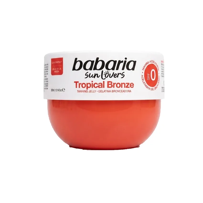 جل تسمير باباريا تروبيكال كيسز Babaria Tropical Kisses بالباشن فروت 300 مل