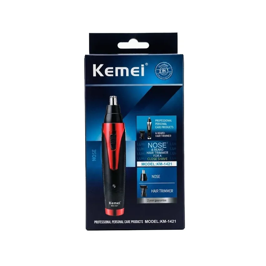 ماكينة عناية شخصية كيمي Kemei KM-1421 برأسين 2 في 1