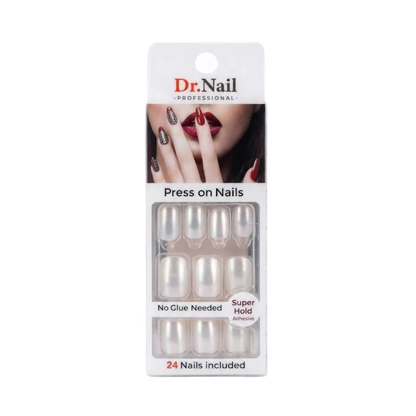 أظافر لاصقة دكتور نيل Dr. Nail بدون غراء موديل YS440 بحجم 24 ظفر