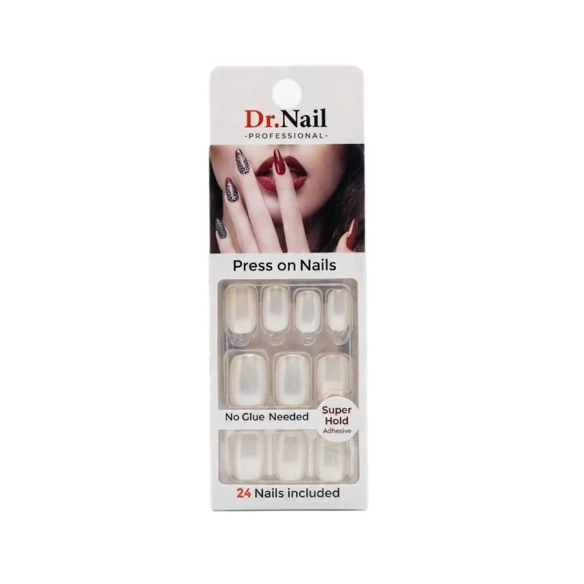 أظافر لاصقة دكتور نيل Dr. Nail جاهزة بدون غراء YS068 – 24 ظفر