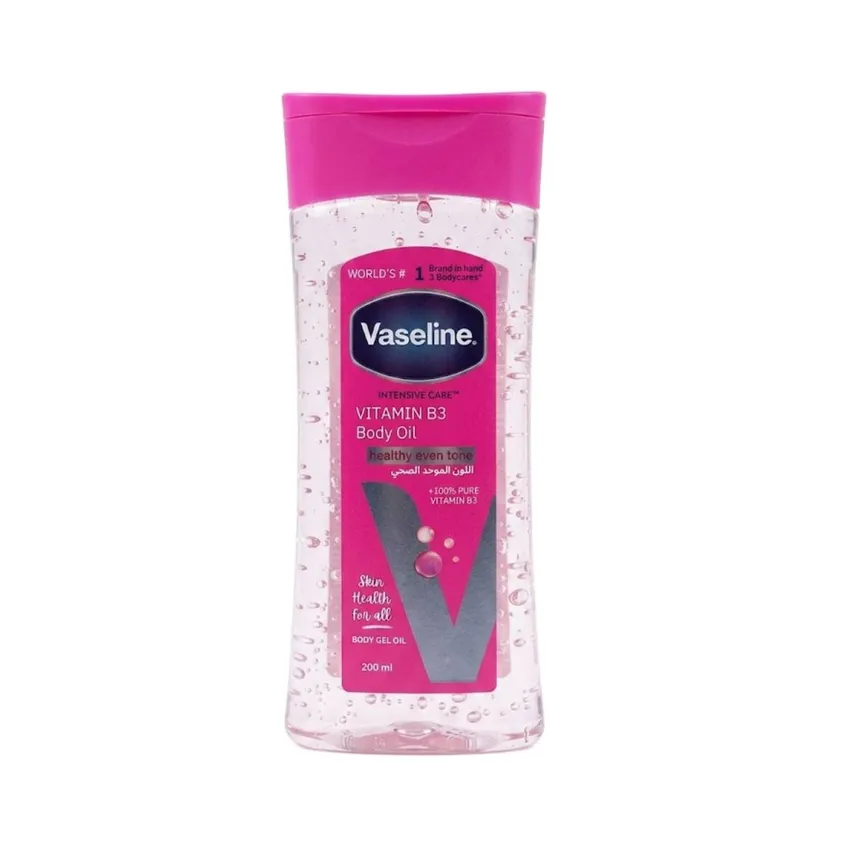 زيت فازلين Vaseline للجسم بفيتامين B3 200 مل