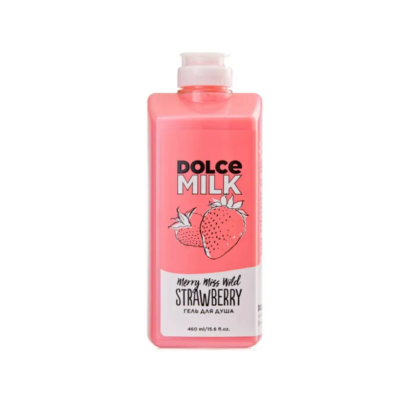 جل استحمام دولسي ميلك Dolce Milk بالفراولة 460 مل
