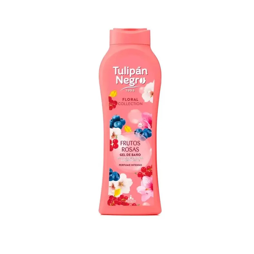 توليبان نيغرو Tulipan Negro جل استحمام فروتوس روزاس 650 مل – Tulipán Negro