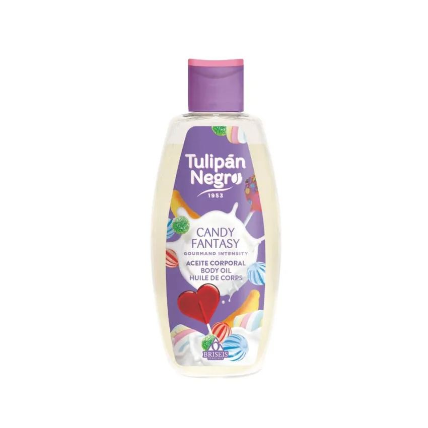 زيت الجسم توليبان نيغرو Tulipan Negro كاندي فانتسي 200 مل – Tulipán Negro