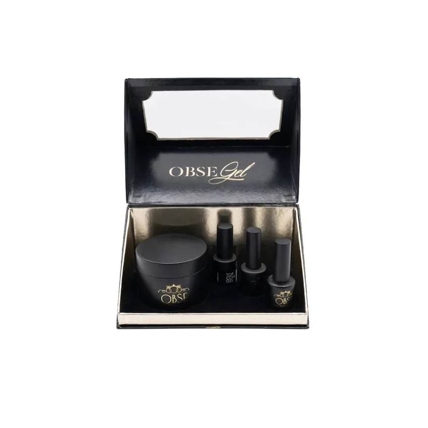 مجموعة لبناء الأظافر بالجل Gel Nail Care & Building Set – أو بي إس إي OBSE