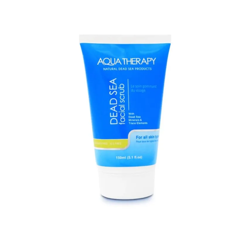 مقشر الوجه أكوا ثيرابي Aqua Therapy بأملاح البحر الميت 150 مل
