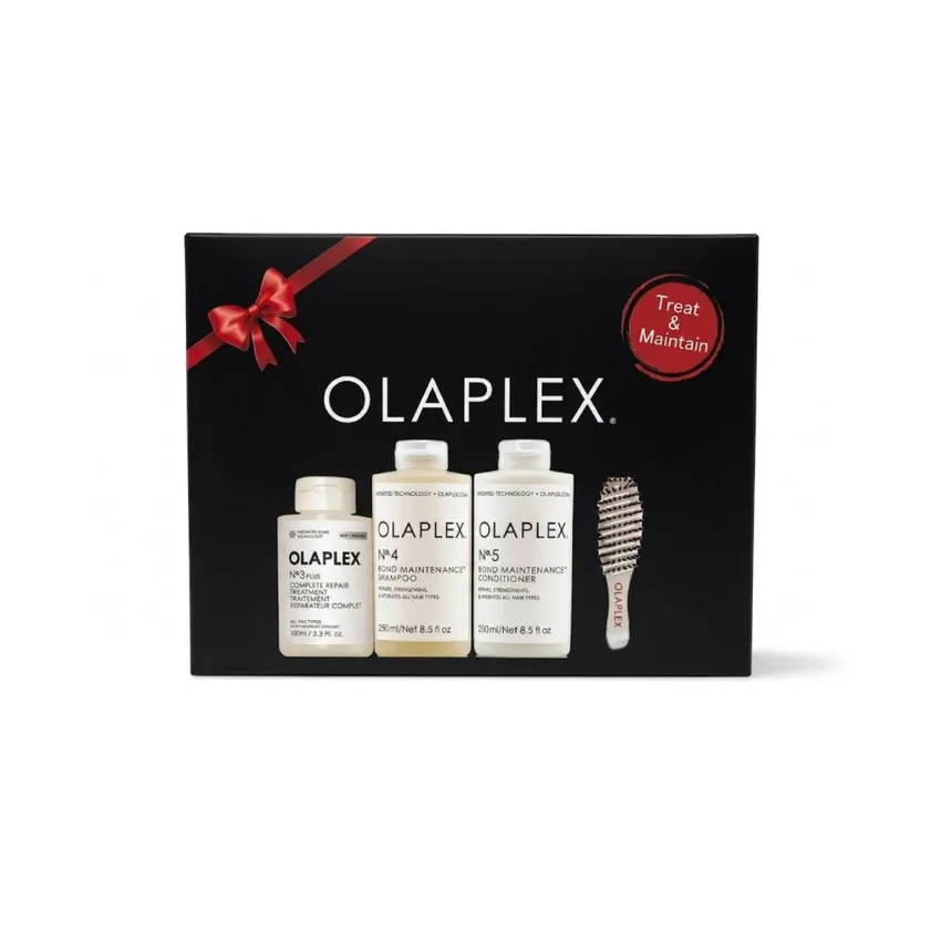 مجموعة لإصلاح وصيانة الشعر Treat & Maintain Set – أولابلكس OLAPLEX