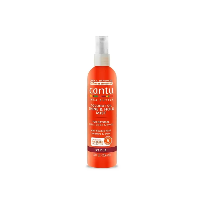 بخاخ كانتو Cantu بزيت جوز الهند لمعان وتثبيت 237 مل