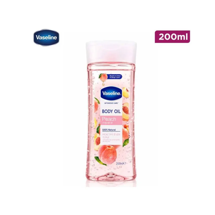 زيت الجسم فازلين Vaseline بالخوخ 200 مل