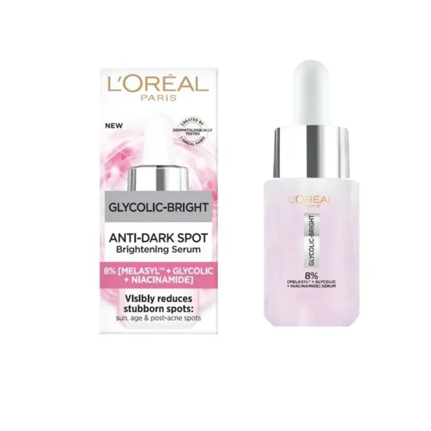 سيروم لوريال جليكوليك برايت للإشراقة ضد البقع 30 مل – لوريال باريس L'Oréal Paris