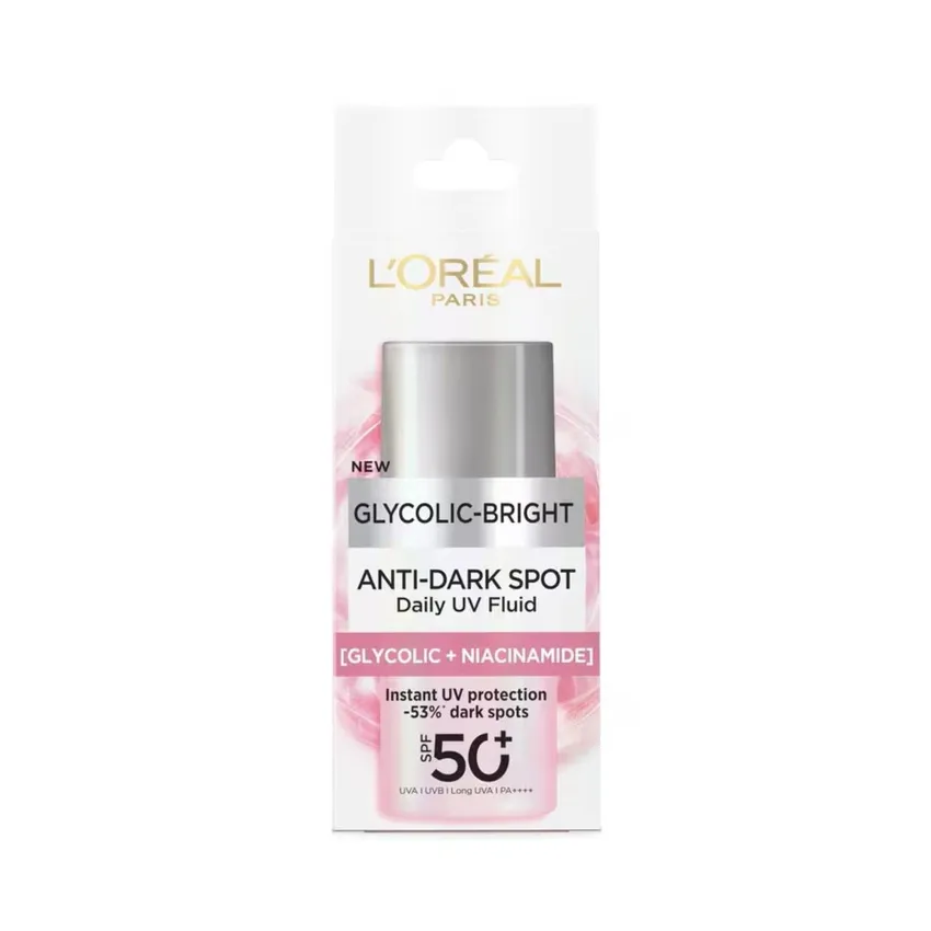 واقي شمس لوريال جليكوليك برايت SPF 50+ فلود يومي – لوريال باريس L'Oréal Paris