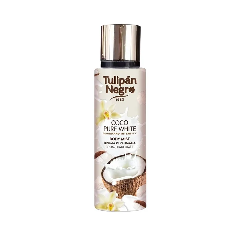 بودي ميست Coco Pure White برائحة جوز الهند – 250 مل – توليبان نيغرو Tulipán Negro