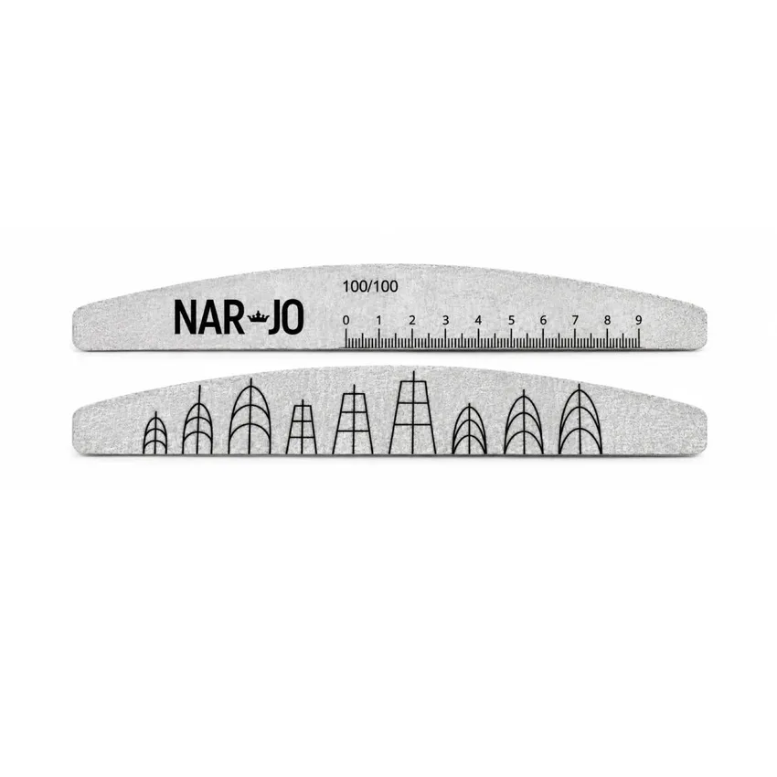 نارجو NarJo – مبرد أظافر احترافي مع مسطرة قياس – NAR – JO (100/100)