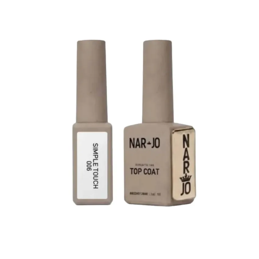 توب كوت جل أظافر نارجو NarJo – ملمع الأظافر الاحترافي – Simple Touch by Nar.jo