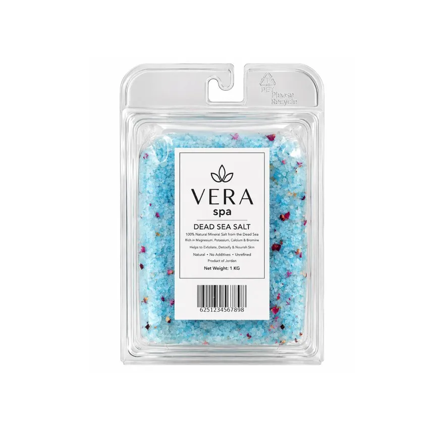 أملاح استحمام فيرا سبا VERA SPA – أملاح البحر الميت الطبيعية للاسترخاء والتغذية من – 1 كيلو