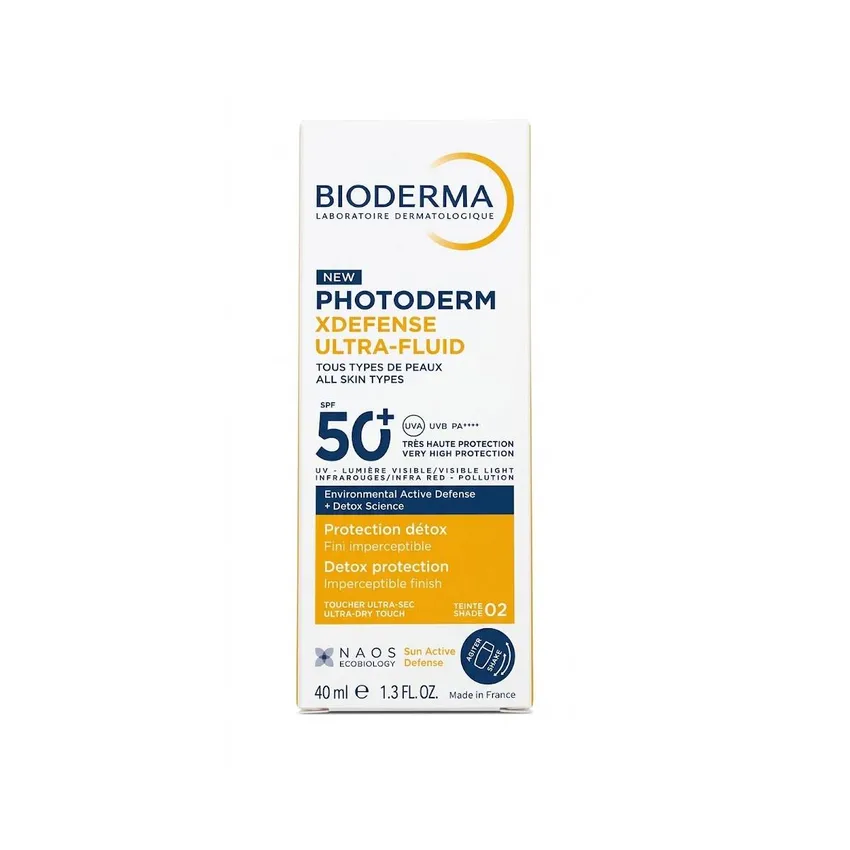 واقي شمس من بيوديرما Bioderma بحماية عالية جدًا SPF 50+ ضد أشعة UVA وUVB، 40 مل
