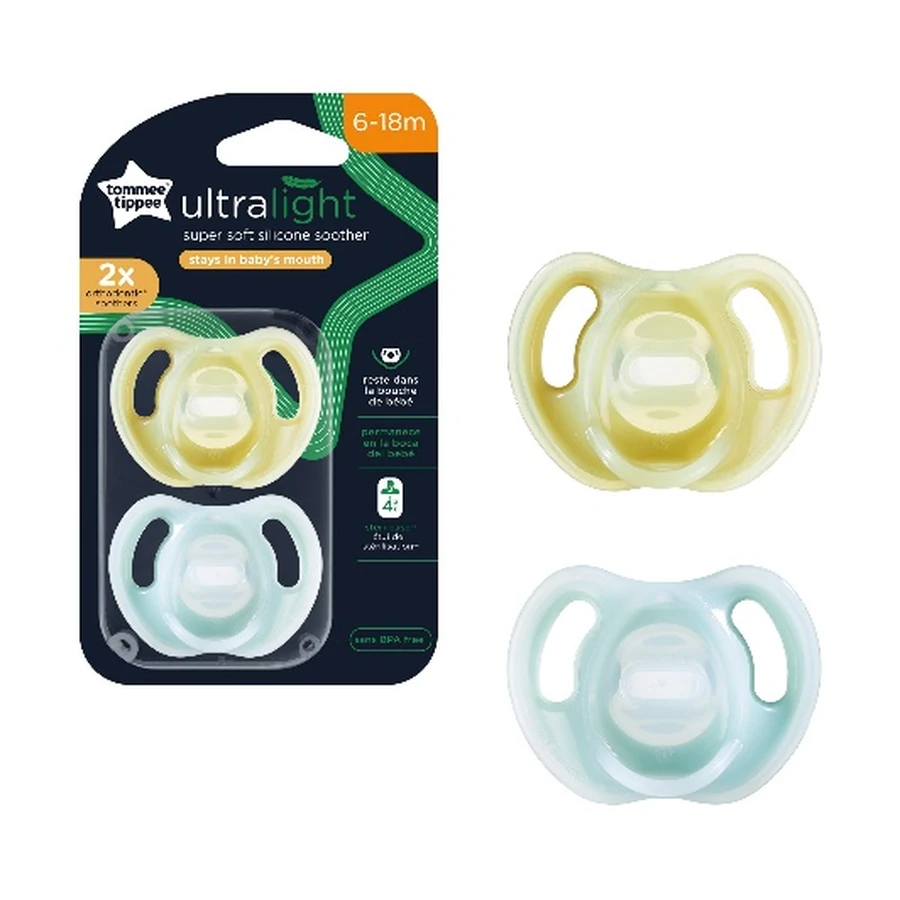 لهايات سيليكون Ultra-Light قطعتان 6-18 شهرًا تومي تيبي 34534