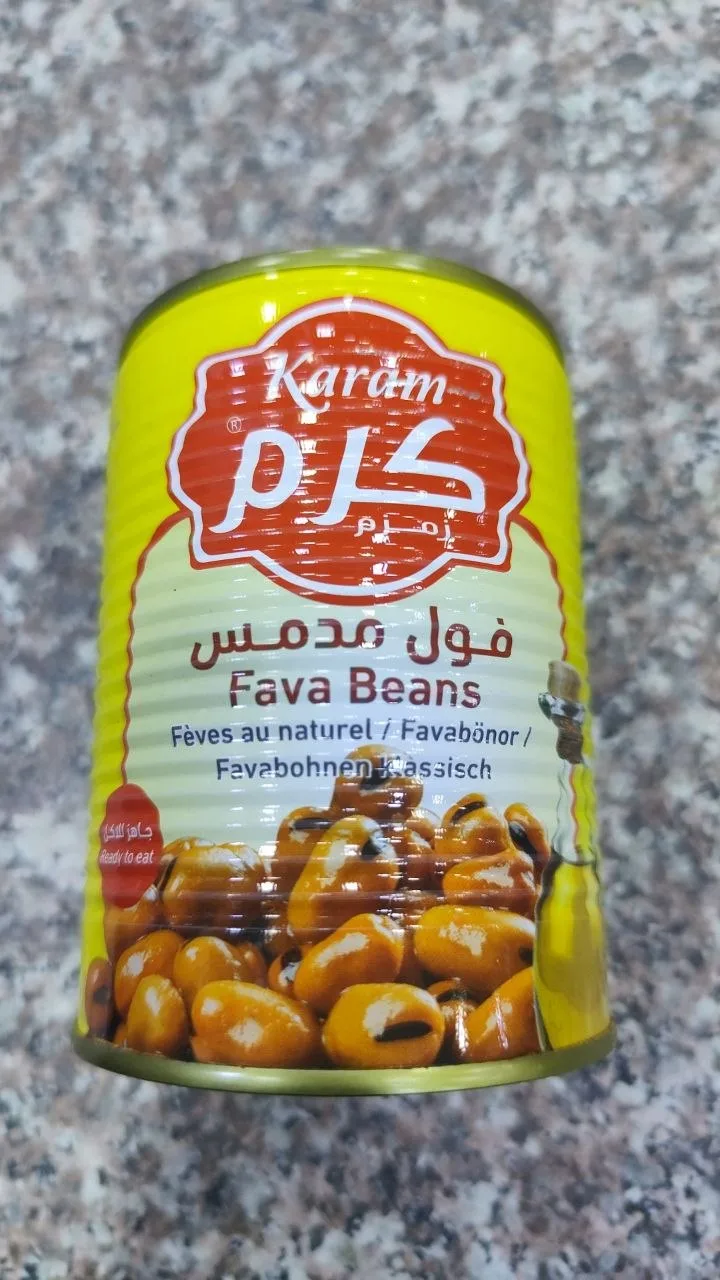 علبة زمزم كرم فول مدمس 380 غم