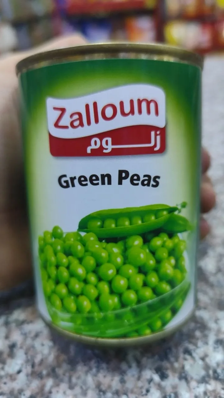 عبوة زلوم بازيلاء معلب 380 غم