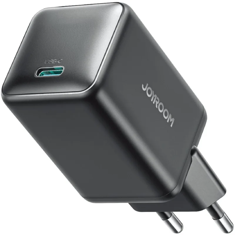 شاحن جوي روم JR-TCG18 GaN USB-C بقدرة 65W أسود