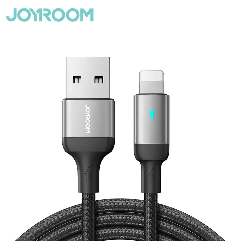 كيبل جوي روم USB-A إلى Lightning شحن 2.4A بطول 2 متر