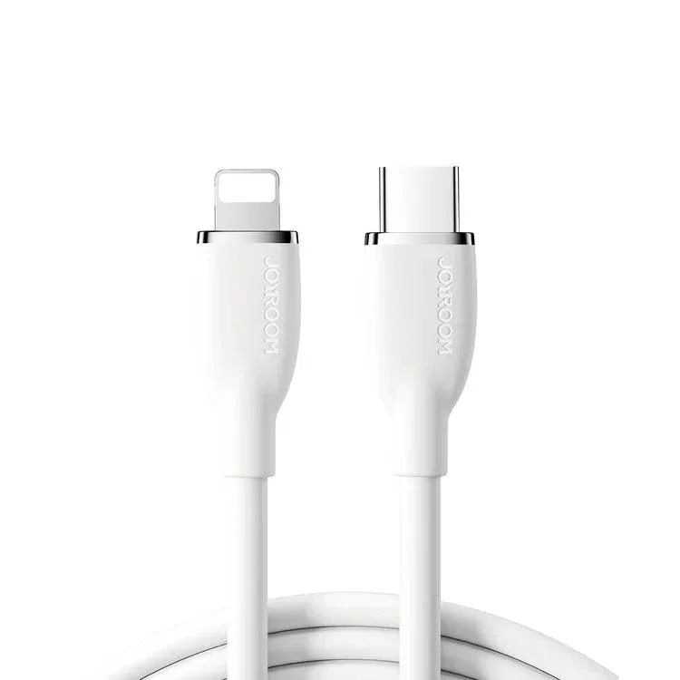 كيبل جوي روم SA29-CL3 USB-C إلى Lightning بقدرة 30W بطول 1.2 متر أبيض