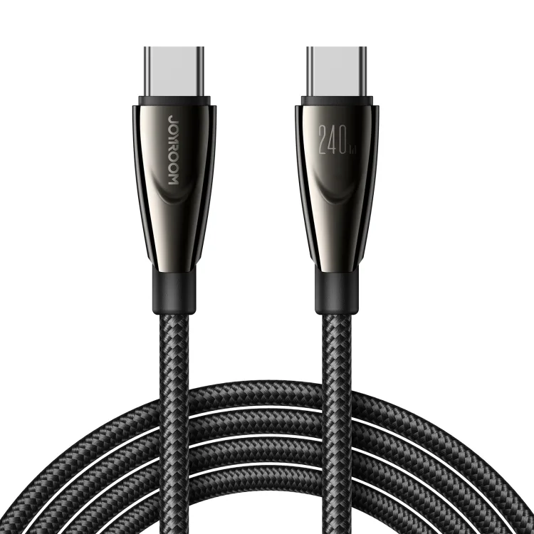 كيبل جوي روم SA31-CC5 USB-C إلى USB-C بقدرة 240W بطول 1.2 متر أسود