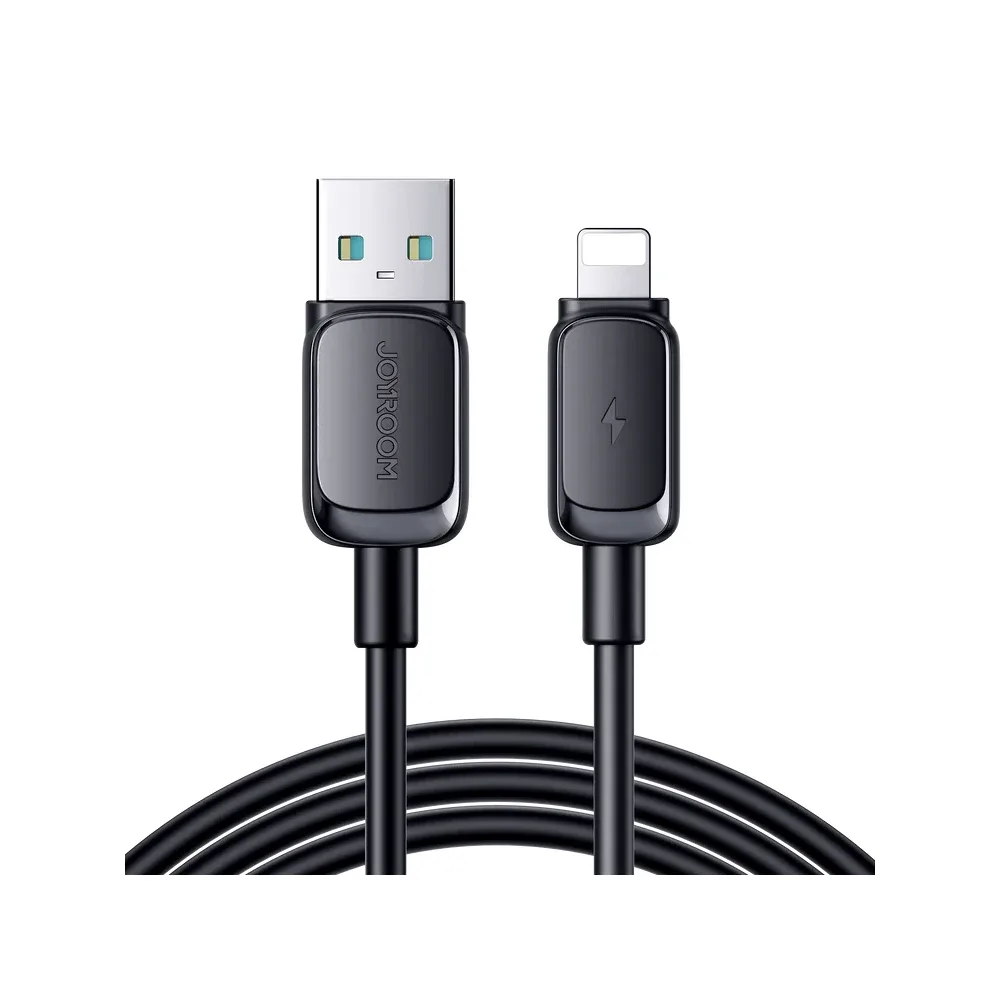 كيبل جوي روم USB إلى Lightning شحن ونقل بيانات بطول 2 متر أسود