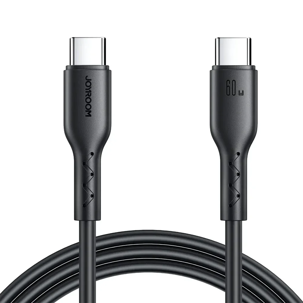 كيبل جوي روم SA26-CC3 USB-C إلى USB-C بقدرة 60W بطول 1 متر أسود